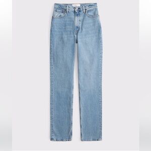 Abercrombie jeans 90s slim straight ultra high rise